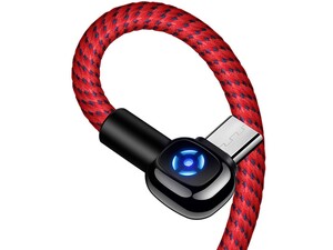 کابل شارژ و انتقال داده 1.5 متری میکرو یو اس بی مک دودو MCDODO 90° Auto Power Off Micro USB Data Cable 1.5M CA-593 مقاوم در برابر خمش