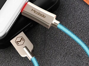 کابل شارژ و انتقال داده هوشمند 1.5 متری میکرو یو اس بی مک دودو Mcdodo Auto Power Off MicroUSB 1.5M CA-289 دارای کیفیت ساخت بالا