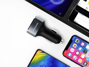 شارژر فندکی 3 پورت با قابلیت شارژ سریع مک دودو MCDOOD 3 Port 5.2A Car Charger CC-630 سازگار با تمام دستگاه های موجود در بازار