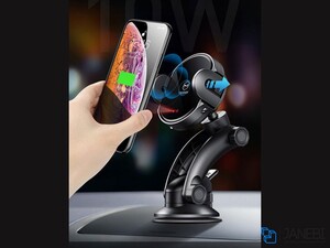 پایه نگهدارنده هوشمند و شارژر وایرلس مک دودو Mcdodo Infrared Wireless Car Mount