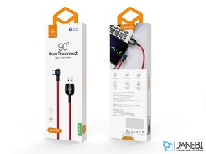 کابل شارژ هوشمند و انتقال داده تایپ سی مک دودو Mcdodo Auto Disconnect Type-C Data Cable 1m