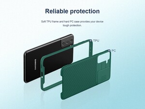 قاب محافظ نیلکین سامسونگ Nillkin CamShield Pro Case Samsung Galaxy S21 Plus