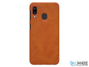 کیف چرمی سامسونگ Nillkin Qin leather case Samsung Galaxy A20e