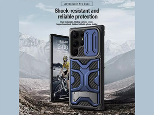 کیفیت قاب محافظ سامسونگ  اس 23 اولتر نیلکین Nillkin Adventurer Pro shock-resistant case for Samsung Galaxy S23 Ultra