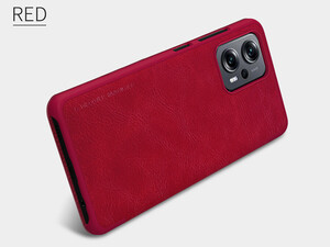 قاب محافظ ردمی نوت 11 تی پرو و 11 تی پرو پلاس شیائومی نیلکین Nillkin Xiaomi Redmi Note 11T Pro/11T Pro+ 5G Qin leather case