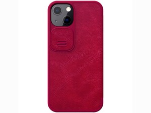 کیف چرمی نیلکین آیفون 13 Nillkin Apple iPhone 13 Qin Pro leather case