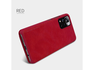 کیف چرمی محافظ نیلکین شیائومی Nillkin Xiaomi Redmi Note 11 Pro/11 Pro+ 5G Qin leather case