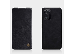 کیف چرمی محافظ نیکین شیائومی NillkinXiaomi Redmi K40/K40 Pro/K40 Pro+/Mi 11i/Poco F3 Qin leather case k40