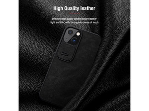 کیف چرمی نیلکین آیفون 13 Nillkin Apple iPhone 13 Qin leather case