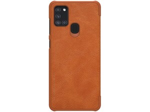 کیف چرمی نیلکین سامسونگ Nillkin Qin Leather Case Samsung A21s