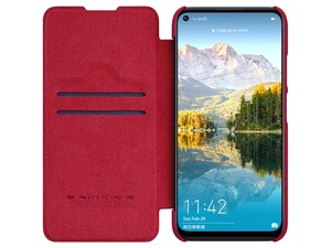 کیف چرمی نیلکین هواوی Nillkin Qin Leather Case Huawei P40 Lite/Nova 7i/Nova 6SE