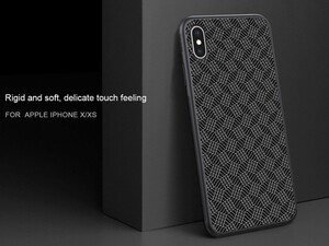 قاب محافظ فیبر نیلکین آیفون Nillkin Synthetic Fiber Plaid Case Apple iPhone X/XS