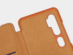 کیف چرمی نیلکین شیائومی Nillkin Qin Leather Case Xiaomi Mi Note 10/CC9Pro