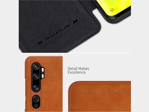 کیف چرمی نیلکین شیائومی Nillkin Qin Leather Case Xiaomi Mi Note 10/CC9Pro