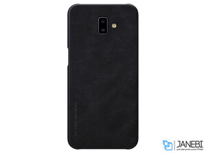 کیف چرمی نیلکین سامسونگ Nillkin Qin Leather Case Samsung Galaxy J6 Plus