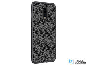 قاب محافظ فیبر نیلکین وان پلاس Nillkin Synthetic Fiber Plaid Case OnePlus 7