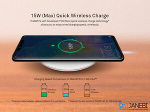 شاررژر بی سیم هواوی Huawei 15W Wireless Charging Pad