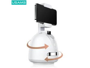 هولدر گوشی موبایل هوشمند با قابلیت ردیابی چهره یوسامز USAMS US-ZB239 Smart Face Tracking Phone Holder