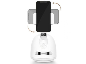 خرید هولدر گوشی موبایل هوشمند با قابلیت ردیابی چهره یوسامز USAMS US-ZB239 Smart Face Tracking Phone Holder