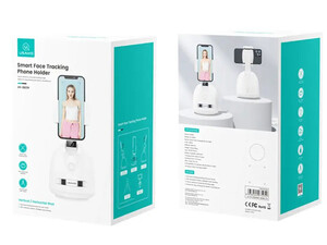 قیمت هولدر گوشی موبایل هوشمند با قابلیت ردیابی چهره یوسامز USAMS US-ZB239 Smart Face Tracking Phone Holder