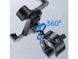 فروش پایه نگهدارنده گوشی مخصوص دوچرخه و موتور یوسامز USAMS US-ZJ064 uaiversal rotary bike holder