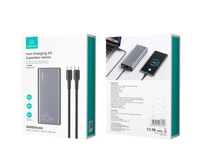 قیمت پاوربانک 30000 میلی آمپر ساعت یوسامز USAMS-CM Fast Charging Kit 30000mAh