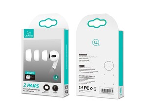 سری سیلیکونی ایرپاد پرو در سه سایز مختلف USAMS 2 Pairs Silicone Protective Caps for AirPods Pro