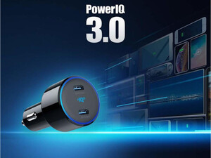 شارژر فندکی فست شارژ 48 وات انکر Anker PowerDrive+ III Duo 48W Car Charger A2725H11