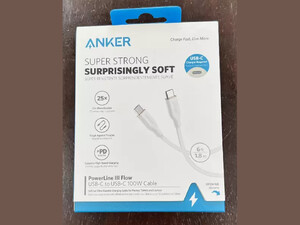 کابل تایپ سی 1.8 متری انکر Anker PowerLine III Flow USB-C to USB-C Cable A8553H11