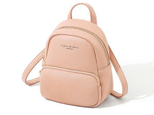 فروش مینی کوله پشتی دخترانه و زنانه تائومیک میک Taomicmic D7089-E Faux Leather Lettering Mini Backpack