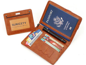 کیف پاسپورت و کارت کش دار Sunicety anti-theft passport wallet S3121