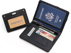 کیف پاسپورت و کارت کش دار Sunicety anti-theft passport wallet S3121