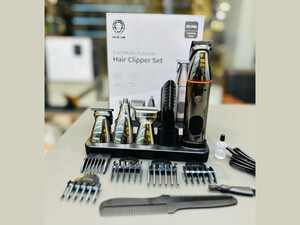 کیت ماشین اصلاح گرین لاین Green Lion 5 In 1 Multi-Function Hair Clipper Set 600mAh-GN5IN1MHTRMBK