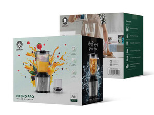 مخلوط کن و خردکن گرین لاین مدل Green Lion GNBLDPMIXG6SL Blend Pro Mixer Grinder 500W 1500mL