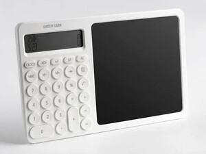 قیمت ماشین حساب دارای پد نوشتن گرین Green Lion Scientific Calculator and Writing Pad GNSCALWPADWH