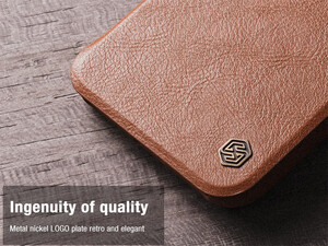 خرید کیف محافظ سامسونگ اس 23 اف ای نیلکین Nillkin Samsung Galaxy S23 FE Qin Pro leather case