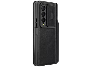 گارد کتابی سامسونگ زد فولد 4 نیلکین Nillkin Samsung Galaxy Z Fold 4 5G/W23 Qin Pro leather case