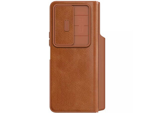 کیف محافظ سامسونگ زد فولد 4 نیلکین Nillkin Samsung Galaxy Z Fold 4 5G/W23 Qin Pro leather case