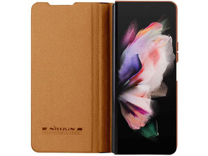 خرید کیف محافظ سامسونگ زد فولد 5 نیلکین Nillkin Samsung Galaxy Z Fold 5/W24 Qin Pro leather case