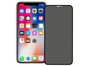 گلس و محافظ صفحه حریم شخصی Mletubl Full Privacy Glass For Iphone XS Max