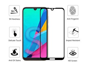 گلس و محافظ تمام صفحه Mletubl Full Glass For Huawei Y5 2019 / Honor 8S