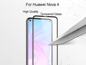 گلس و محافظ تمام صفحه Mletubl Full Glass For Huawei Nova 4