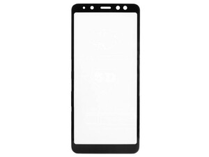 گلس و محافظ تمام صفحه Mletubl Full Glass For Samsung A8 Plus 2018