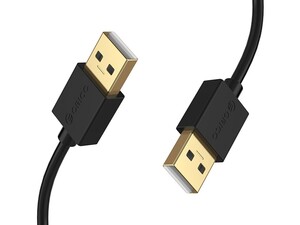 کابل شارژ و انتقال داده یو اس بی به یو اس بی اوریکو ORICO USB2.0 Male to Male Data Cable U2-AA01 2m