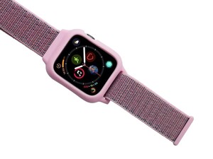 بند نایلونی اپل واچ سری 3/4/5 سایز 38/40 میلی متر پورودو Porodo iGuard Apple Watch 3/4/5 38/40mm Strap + ShockProof Case