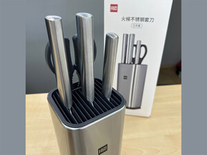 بهترین ست چاقو آشپز خانه شیائومی Xiaomi Stainless steel knife set HU0095