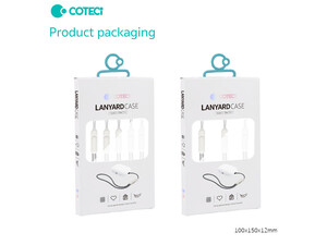 قیمت بند آویز ایرپادز پرو چندمنظوره کوتتسی Coteetci Air Pods Pro Lanyard 86011 (5 pcs)