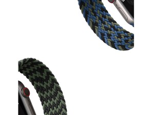 خرید بند اپل‌واچ 38 و 40 میلی‌متری گرین Green Braided Solo Loop Strap for Apple Watch 38/40mm