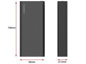 خرید بهترین پاوربانک 20000 تایپ سی و یو اس بی ارلدام Earldom Power Bank PD3.0 QC3.0 20000Mah ET-PD22