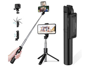 مونوپاد و سه پایه سلفی گوشی موبایل بلوتوثی ارلدام Earldom Selfie stick ET-ZP23